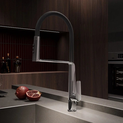 Смеситель для кухни Vincea VKF-118CH, хром Смеситель для кухни Vincea VKF-118CH, хром