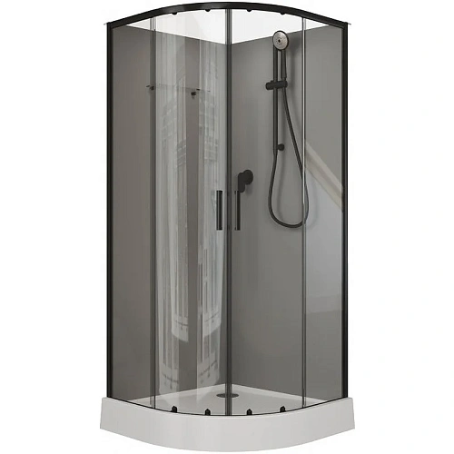 Душевая кабина Aquanet Passion EVO R black 90x90 набор 2 00267257 Душевая кабина Aquanet Passion EVO R black 90x90 набор 2 00267257