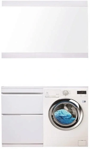 Зеркало Style Line Даллас 130, Люкс белое СС-00000581 Зеркало Style Line Даллас 130, Люкс белое СС-00000581