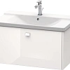 Тумба под раковину Duravit Brioso BR402102222 подвесная 82 см белый глянцевый Тумба под раковину Duravit Brioso BR402102222 подвесная 82 см белый глянцевый