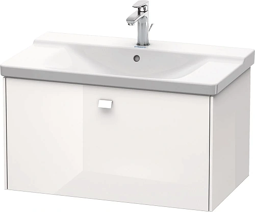 Тумба под раковину Duravit Brioso BR402102222 подвесная 82 см белый глянцевый Тумба под раковину Duravit Brioso BR402102222 подвесная 82 см белый глянцевый