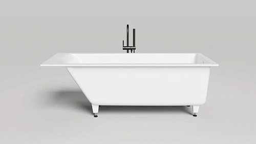 Ванна из искусственного камня Salini CASCATA 170x70 покраска по RAL полностью 104423MF S-Stone Ванна из искусственного камня Salini CASCATA 170x70 покраска по RAL полностью 104423MF S-Stone