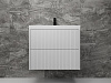 Картинка анонса товара «тумба под раковину style line стокгольм 70, classic 70 белый рифленый софт, push подвесная лс-000023 лс-00002313»