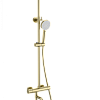 Душевая система Wonzon & Woghand с термостатом, брашированное золото (WW-B3047-A1-BG) Душевая система Wonzon & Woghand с термостатом, брашированное золото (WW-B3047-A1-BG)