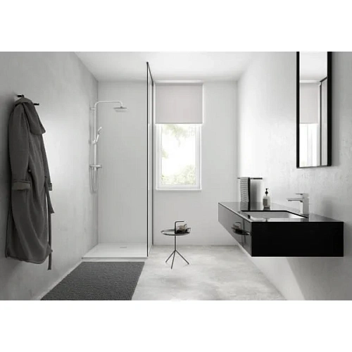 Душевая система Showerpipe 230 1jet Reno Hansgrohe Vernis Shape 26282000, хром Душевая система Showerpipe 230 1jet Reno Hansgrohe Vernis Shape 26282000, хром