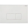 Клавиша смыва Black&amp;White WPI-09541 серия V, цвет: Glossy Ivory (244х162х11)