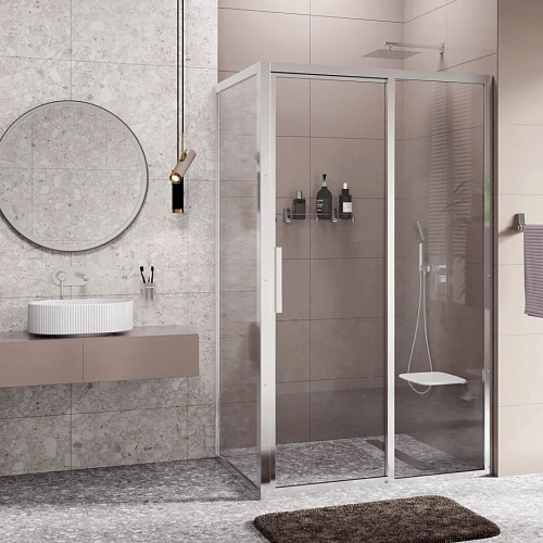 Душевой уголок WasserKRAFT Lopau 32S07R хром Душевой уголок WasserKRAFT Lopau 32S07R хром