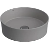 Раковина BERGES Ego SL накладная, Ø 38 см, матовый серый 181061 Раковина BERGES Ego SL накладная, Ø 38 см, матовый серый 181061