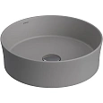 Раковина BERGES Ego SL накладная, Ø 38 см, матовый серый 181061 Раковина BERGES Ego SL накладная, Ø 38 см, матовый серый 181061