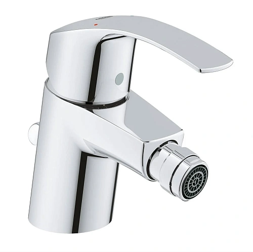 Смеситель для биде GROHE Eurosmart New с донным клапаном, хром (32929002) Смеситель для биде GROHE Eurosmart New с донным клапаном, хром (32929002)
