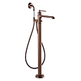 Смеситель для ванны Swedbe Terracotta Art 2514 напольный с душевой лейкой Смеситель для ванны Swedbe Terracotta Art 2514 напольный с душевой лейкой