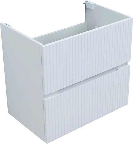 Тумба под раковину Aquanet Джейн 70 белый матовый 00313285 напольная/подвесная Тумба под раковину Aquanet Джейн 70 белый матовый 00313285 напольная/подвесная