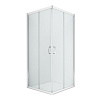 Картинка анонса товара «душевой уголок new trendy new varia 80x90x190 k-0475 (хром)»