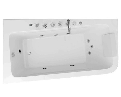Акриловая ванна GROSSMAN GR-17095-1L (95x170x58) гидромассажная Акриловая ванна GROSSMAN GR-17095-1L (95x170x58) гидромассажная