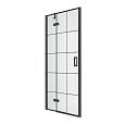 Душевая дверь NEW TRENDY NEW RENOMA BLACK L 90x195 D-0271A (черный) Душевая дверь NEW TRENDY NEW RENOMA BLACK L 90x195 D-0271A (черный)