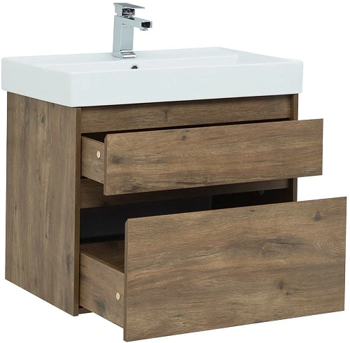 Тумба под раковину Aquanet Nova Lite 75 дуб рустикальный (2 ящика) 00249515 Тумба под раковину Aquanet Nova Lite 75 дуб рустикальный (2 ящика) 00249515