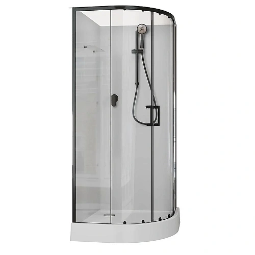 Душевая кабина Aquanet Passion EVO 100R Black 100x100 00282010 Душевая кабина Aquanet Passion EVO 100R Black 100x100 00282010