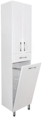 Шкаф-пенал Style Line Эко Стандарт 48 с бельевой корзиной ЛС-00000249 Шкаф-пенал Style Line Эко Стандарт 48 с бельевой корзиной ЛС-00000249