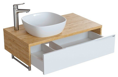 Тумба с раковиной IDDIS Torr подвесная 80 см белый/светлое дерево (TOR80W0i95K) Тумба с раковиной IDDIS Torr подвесная 80 см белый/светлое дерево (TOR80W0i95K)