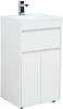 Тумба под раковину Aquanet Токио 48 белый (напольная, 1 ящик, 2 дверцы) 00237744
