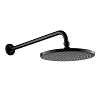 Душевая система CEZARES ECO-DSET-NOP встраиваемая, верхний душ диаметр 25 см, ручной душ со шлангом, штуцером и держателем, черный матовый Душевая система CEZARES ECO-DSET-NOP встраиваемая, верхний душ диаметр 25 см, ручной душ со шлангом, штуцером и держателем, черный матовый