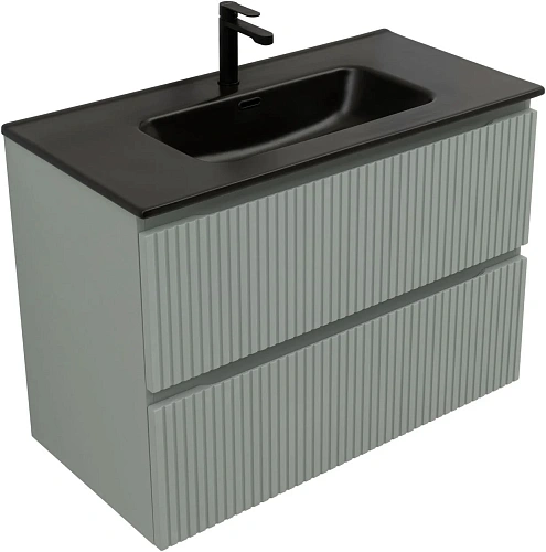 Тумба под раковину Aquanet Джейн Flat 90 мисти грин 00335435 подвесная Тумба под раковину Aquanet Джейн Flat 90 мисти грин 00335435 подвесная