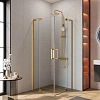 Душевой уголок CEZARES SLIDER-A-2-70/80-C-BORO 70-80x70-80см стекло прозрачное, профиль брашированное золото Душевой уголок CEZARES SLIDER-A-2-70/80-C-BORO 70-80x70-80см стекло прозрачное, профиль брашированное золото