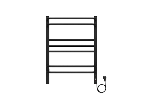 Полотенцесушитель электрический Aquatek Бетта П7 500х700 мм, черный муар AQ EL KRC0770BL Полотенцесушитель электрический Aquatek Бетта П7 500х700 мм, черный муар AQ EL KRC0770BL