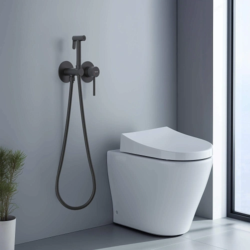 Гигиенический душ Aquatek ЕВРОПА AQ1319MB Черный матовый, встраиваемый Гигиенический душ Aquatek ЕВРОПА AQ1319MB Черный матовый, встраиваемый