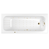 Картинка анонса товара «акриловая ванна whitecross vibe 170x70 &quot;nano&quot; золото гидромассажная 0105.170070.100.nano.gl»