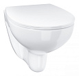 Унитаз подвесной GROHE QuickFix Bau Ceramic альпин-белый (39899000) Унитаз подвесной GROHE QuickFix Bau Ceramic альпин-белый (39899000)