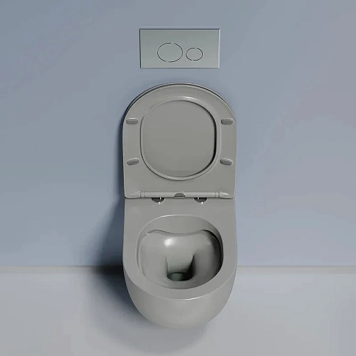 Унитаз подвесной Ceramica Nova MODENA CN6063MH Антрацит матовый Унитаз подвесной Ceramica Nova MODENA CN6063MH Антрацит матовый