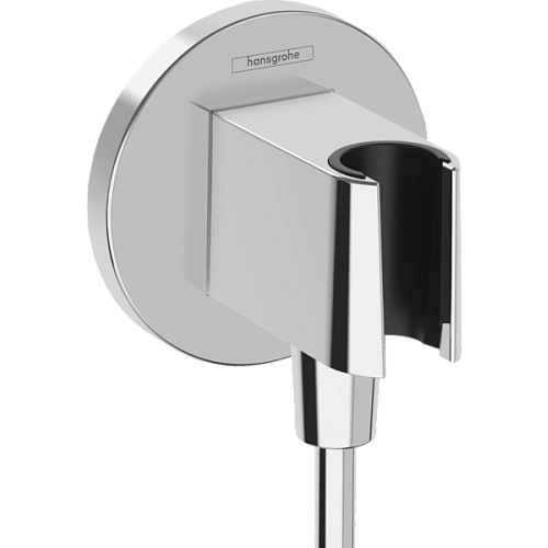 Шланговое подключение Hansgrohe FixFit Porter S с держателем для душа 26888000, хром Шланговое подключение Hansgrohe FixFit Porter S с держателем для душа 26888000, хром