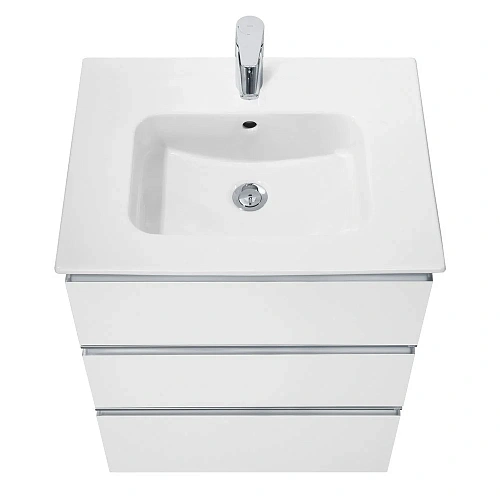 Тумба под раковину Roca The Gap 60 белый глянец 3 ящика A857404806 Тумба под раковину Roca The Gap 60 белый глянец 3 ящика A857404806