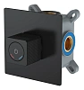 Смеситель для душа Boheme QUAD 154-5-B встравиваемый Black Смеситель для душа Boheme QUAD 154-5-B встравиваемый Black