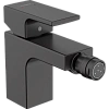 Смеситель для биде Hansgrohe Vernis со сливным гарнитуром Shape 71211670, матовый черный