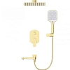 Душевая система Wonzon & Woghand FORZA встраиваемая, брашированное золото (WW-939031-BG) Душевая система Wonzon & Woghand FORZA встраиваемая, брашированное золото (WW-939031-BG)