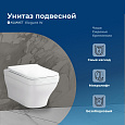 Детальная картинка товара «унитаз подвесной aquanet elegant rimless elegant w lx-1163 soft close с крышкой микролифт»