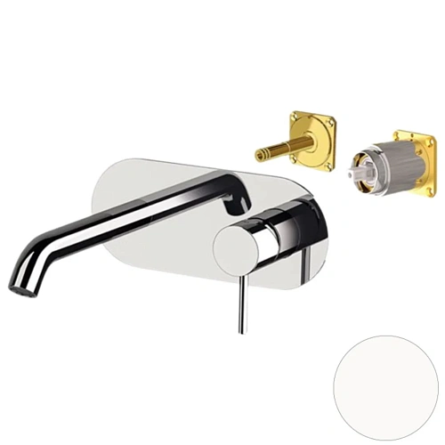 Смеситель для раковины Remer X Style X15KBBO, белый матовый Смеситель для раковины Remer X Style X15KBBO, белый матовый