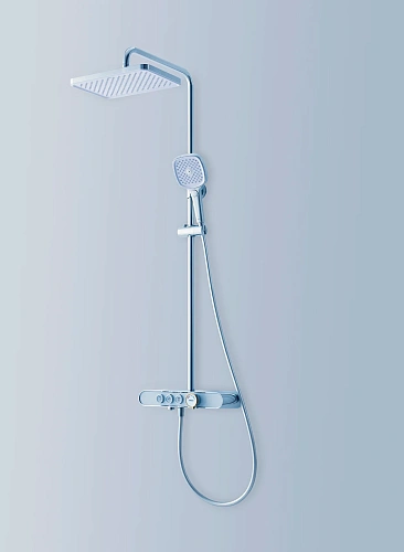 Душевая система ARROW AMG13SH855A, 320x210 мм с термостатом, хром Душевая система ARROW AMG13SH855A, 320x210 мм с термостатом, хром