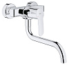 Картинка анонса товара «смеситель для кухни grohe eurostyle cosmopolitan, настенный, хром (33982002)»