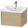 Тумба под раковину Duravit XVIU XV40150B171 подвесная 60 см Средиземноморский дуб