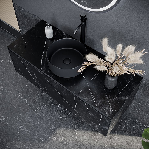 Тумба под раковину Sancos Stone ST120NM nero marquina Тумба под раковину Sancos Stone ST120NM nero marquina