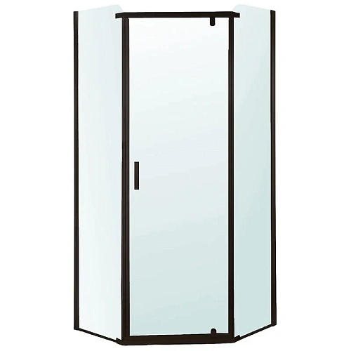 Душевой уголок BERGES SOLO T Black 900х900 061106 Душевой уголок BERGES SOLO T Black 900х900 061106