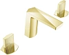Смеситель на борт ванны Boheme Venturo 150-MG-TOUCH на 3 отверстия Matt Gold, ручка TOUCH