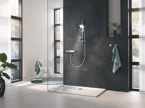 Душевая лейка Grohe Rainshower Smartactive Cube 130 26551LS0 Душевая лейка Grohe Rainshower Smartactive Cube 130 26551LS0