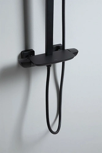 Душевая система Allen Brau Infinity 5.21030-31 черный матовый Душевая система Allen Brau Infinity 5.21030-31 черный матовый