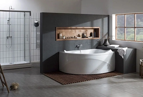 Акриловая ванна Aquanet Jamaica 160x100 R 00203987 Акриловая ванна Aquanet Jamaica 160x100 R 00203987