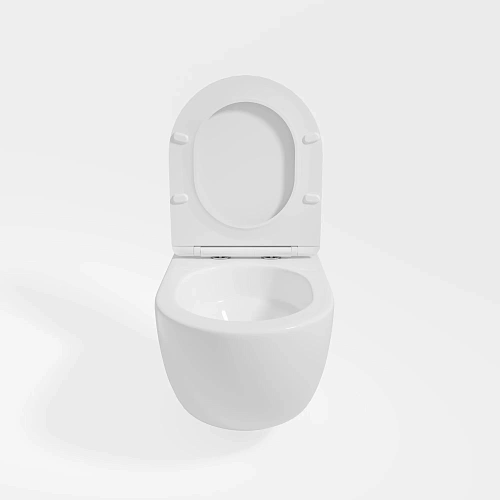 Унитаз подвесной Vincea Tornado Evo VT1-34ST, цвет белый, ультратонкое soft-close сиденье Унитаз подвесной Vincea Tornado Evo VT1-34ST, цвет белый, ультратонкое soft-close сиденье