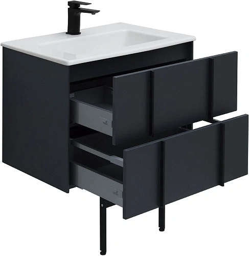 Тумба под раковину Allen Brau Reality 70 1.32004.AM антрацит матовый Тумба под раковину Allen Brau Reality 70 1.32004.AM антрацит матовый